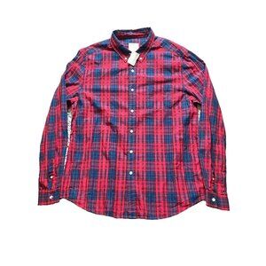 Life After Denim Shirt Adult‎ Extra Large Classic Tartan Plaid Mens MSRP $98 NWT